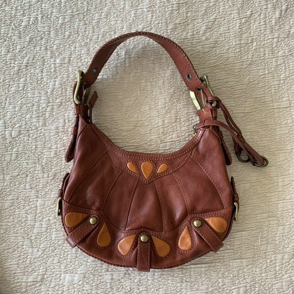 Isabella Fiore Leather Handbag - Picture 2 of 9